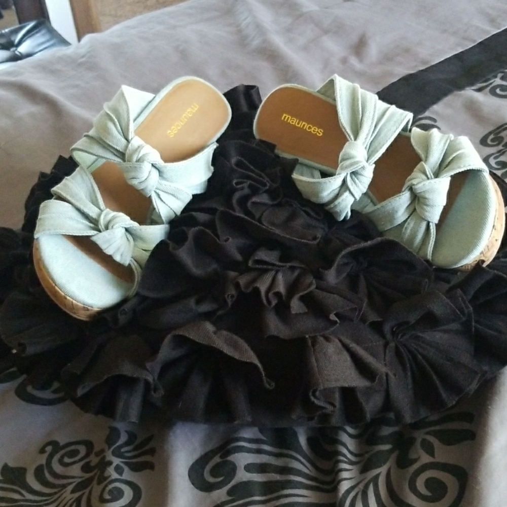 Maurice jean wedge sandals